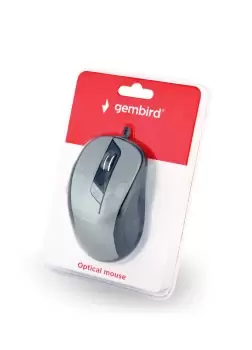 Image of Gembird MUS-6B-01-BG mouse Right-hand USB Type-A Optical 1600 DPI