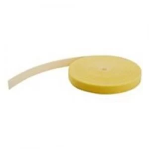 Image of StarTech.com 100ft. Hook and Loop Roll - Yellow - Reusable