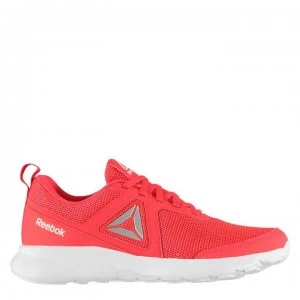 Image of Reebok Quick Motion Ladies Trainers - Neon Red