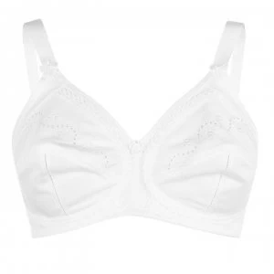 Image of Triumph Doreen Cotton Bra - White 0003