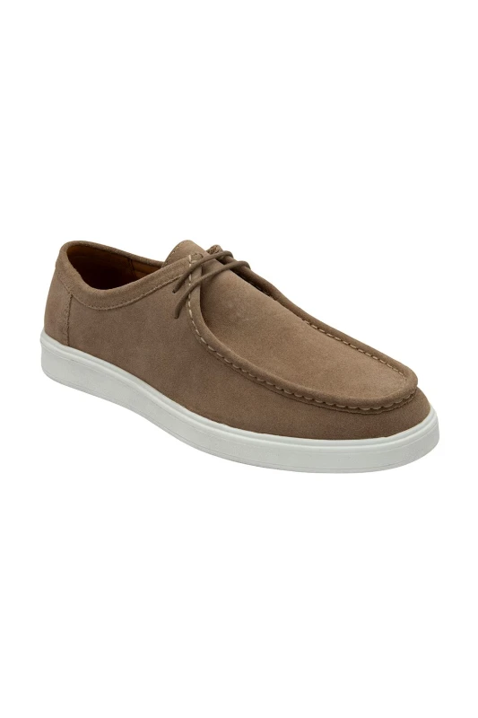 Image of Lotus Lotus Men 'Declan' Lace-Up Shoes in Stone Size: 10 Stone 10 Male 5063075373887