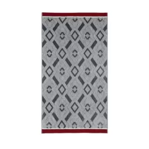 Image of Bedeck of Belfast Siya Bath Towel, Charcoal