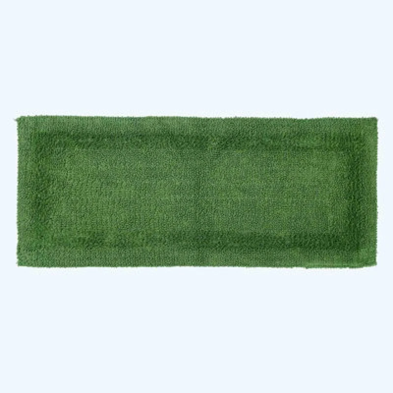 Image of Homescapes Luxury Reversible Bath Mat Runner - Fern Green
