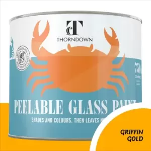 Image of Thorndown Griffin Gold Peelable Glass Paint 750ml