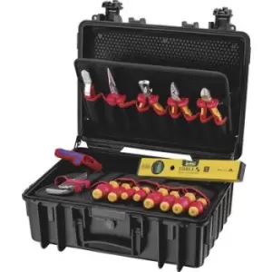 Image of Knipex KNIPEX 00 21 34 HL S2 Tool box (+ tools) 24 Piece (W x H x D) 470 x 370 x 190 mm