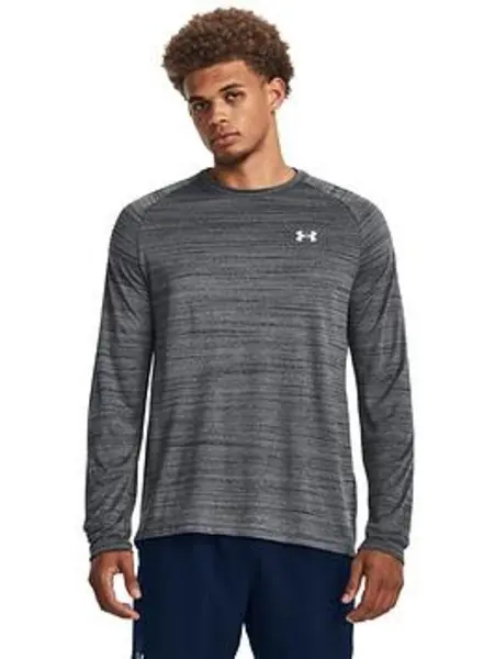 Image of Under Armour Mens Training Tech 2.0 Evolved Core Long Sleeve T-Shirt - Black/White