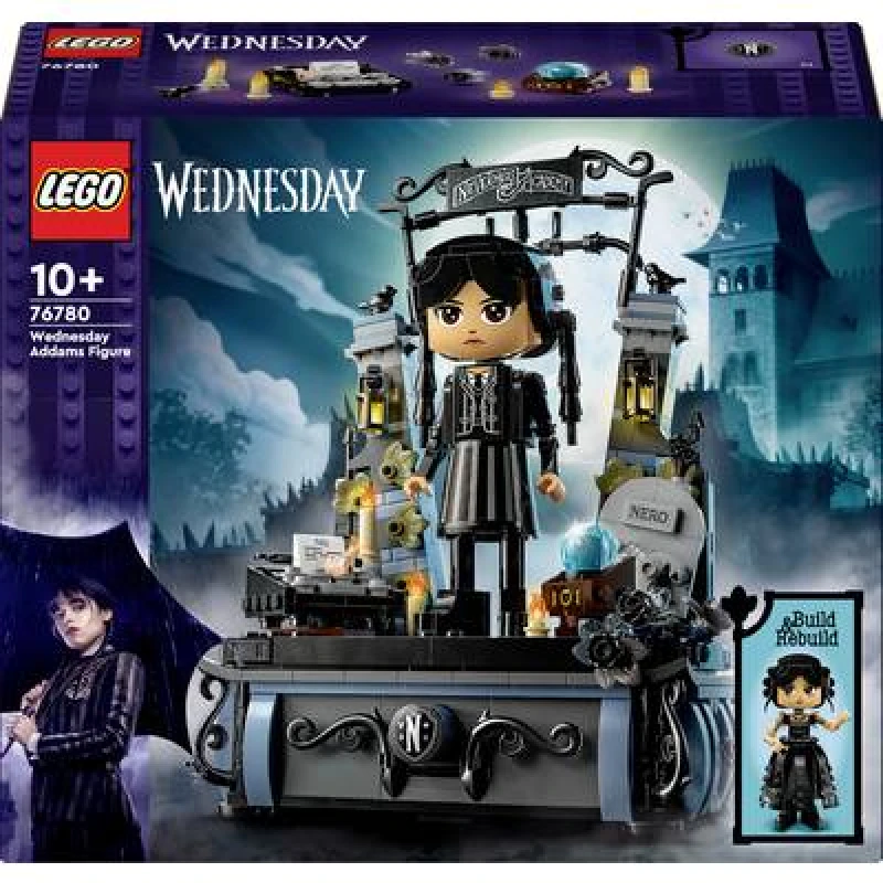Image of LEGO Wednesday LEGO Wednesday Addams Figure Female VI37801