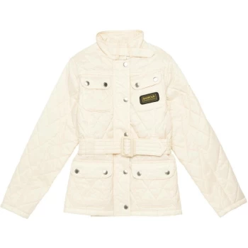 Image of Barbour International Girls International Polarquilt Jacket - Pink