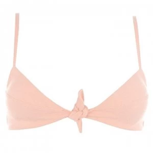 Image of Vix Swimwear Knot Swim Bikini Top - Peach