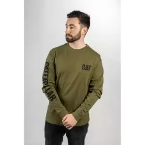 Image of Trademark Banner Long Sleeve T-Shirt Chive Size 3XL