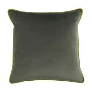 Image of Gemini Double Piped Cushion Grey