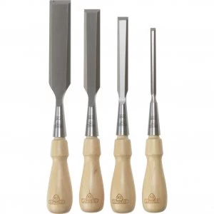 Image of Stanley 4 Piece Sweetheart Socket Chisel Set