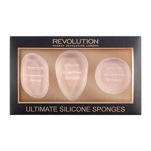 Image of Makeup Revolution Ultimate Silisponge Set Yellow