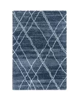 Image of Asiatic Alto Blue/Cream Rug 160X230Cm