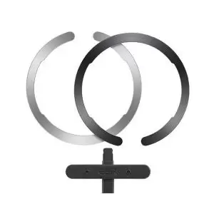 Image of ESR HaloLock Universal Ring SilverBlack Pack of 2 2Z515 ESR11113