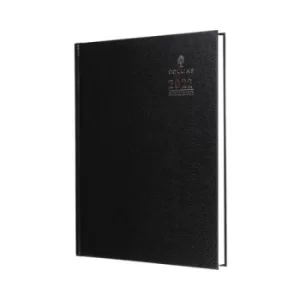 Image of Collins A40 A4 Week To View Appointments 2022 Diary Black A40.99-22