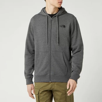 Image of The North Face Open Gate Full Zip Light Hoodie - Medium Grey Heather, Size 2XL, Men