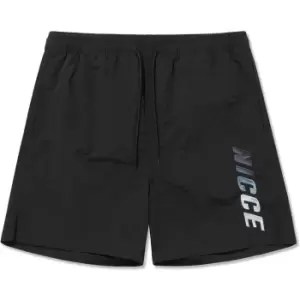 Image of Nicce Coast Swim Shorts Mens - Black