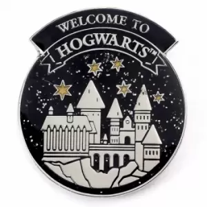 Image of Harry Potter Welcome to Hogwarts Pin Badge