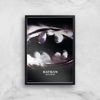 Image of Batman Returns Giclee Art Print - A2 - Black Frame