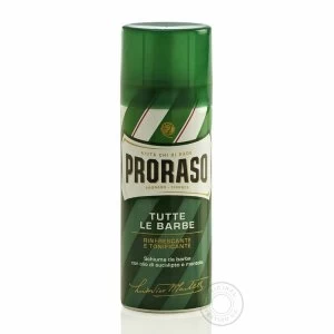 Image of Proraso Green Refresh Shaving Foam 50ml