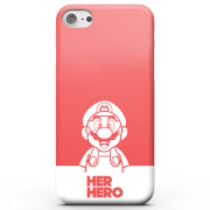 Image of Super Mario Her Hero Phone Case for iPhone and Android - iPhone 5/5s - Snap Case - Gloss