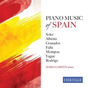 Image of Piano Music of Spain by Antonio Soler CD Album