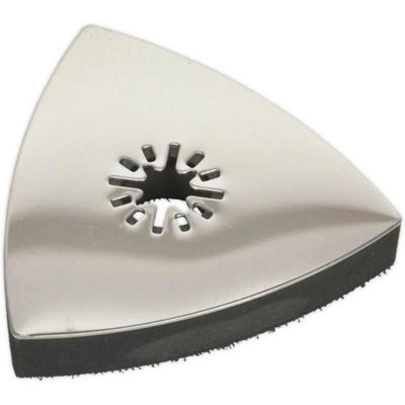 Image of Loops 88mm Multi-Tool Triangular Backing Pad - Hook & Loop Backing - Sanding Tool Multi