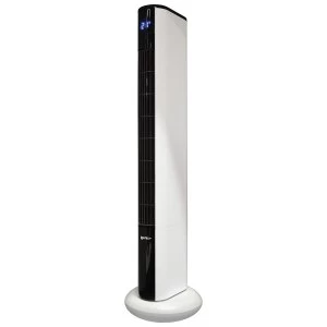 Image of Igenix DF0038WIFI 36-Inch Smart DC Motor Tower Fan with Amazon Alexa - White