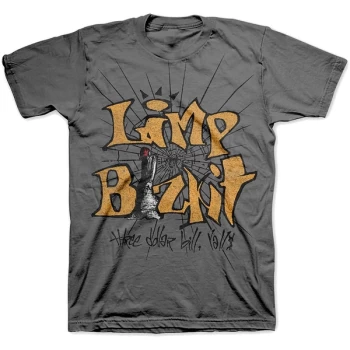 Image of Limp Bizkit - 3 Dollar Bill Unisex Medium T-Shirt - Grey