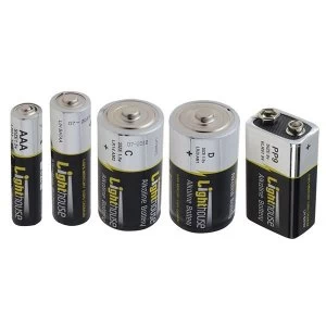 Image of Lighthouse AA LR6 Alkaline Batteries 2400 mAh (Pack 4)