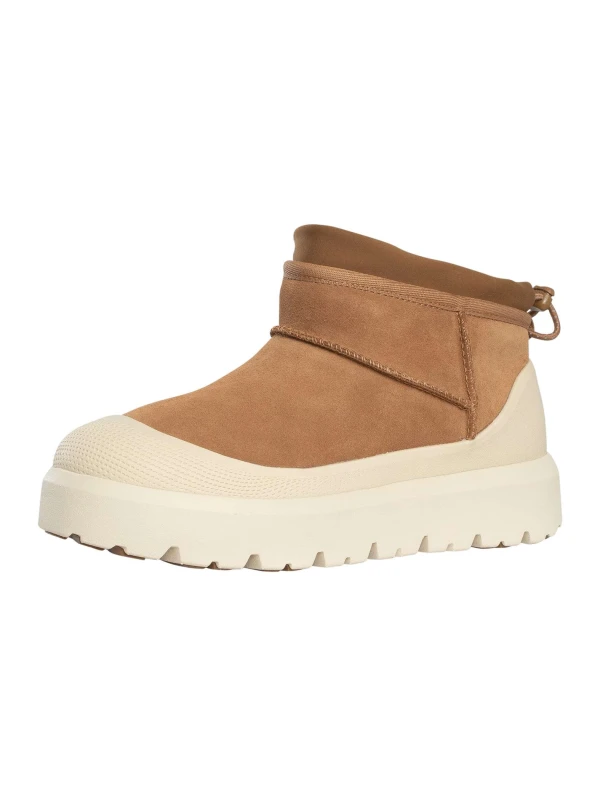 Image of Ugg Ultra Mini Weather Hybrid Shoes Chestnut/Whitecap 6 UK
