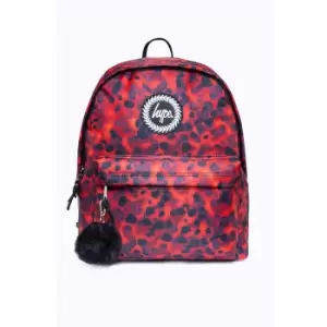 Image of Hype Tortoise Shell Backpack (one Size Red/Black)