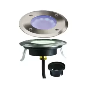Image of Knightsbridge Blue LED Ground / Deck Light, 230V IP65 1.7W