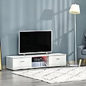 Image of Homcom TV Stand White 350 x 300 mm