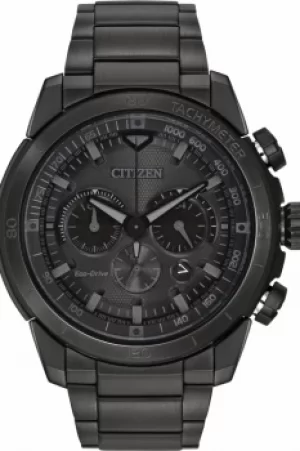 Image of Mens Citizen Ecosphere Chronograph Eco-Drive Watch CA4184-81E