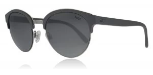 Image of Polo Ralph Lauren PH4127 Sunglasses Matte Silver 56426G 51mm