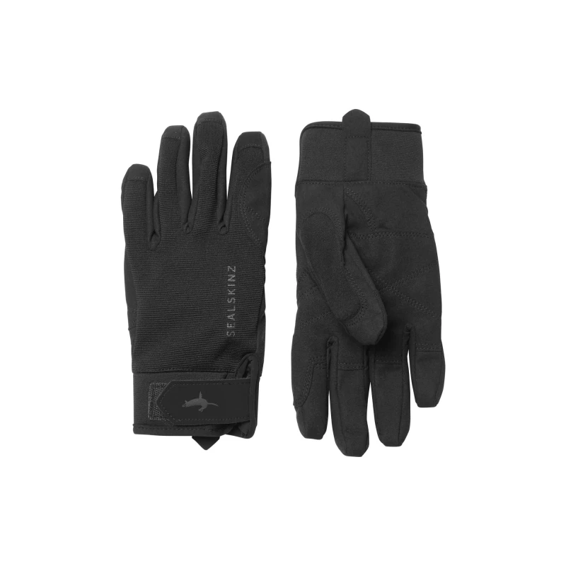 Image of Sock Snob Mens & Ladies Waterproof All Weather Gloves - S / Black