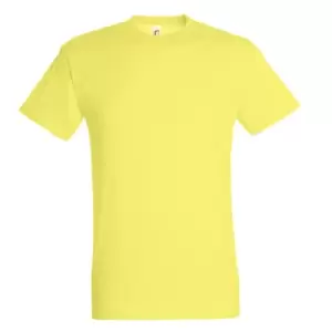 Image of SOLS Mens Regent Short Sleeve T-Shirt (L) (Pale Yellow)