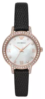 Image of Emporio Armani AR11485 Womens Mother-of-Pearl Dial Watch