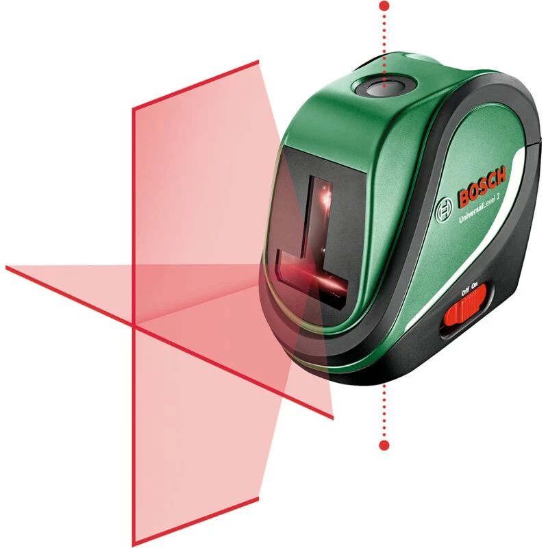 Image of Bosch UNIVERSALLEVEL 2 Cross Line Laser Level (New) 0603663802