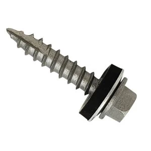 Image of ForgeFix TechFast Metal Roofing to Timber Hex Screw T17 Gash Point 6.3 x 60mm Box 100