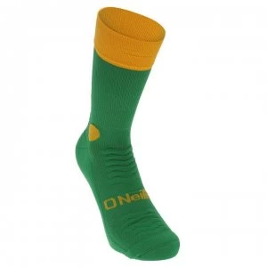 Image of ONeills Koolite Socks Mens - Green/Gold