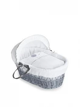 Image of Clair De Lune Over The Moon Grey - Grey Wicker Basket, Grey
