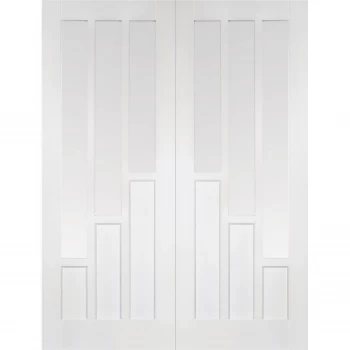 Image of Coventry - Glazed White Primed Internal Door - 1981 x 1168 x 40mm