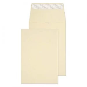 Image of PREMIUM Woven Gusset Envelopes C5 Peel & Seal 229 x 162 x 25mm 6400 Plain 140 gsm Cream Wove Pack of 125