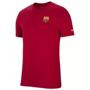 Image of 2021-2022 Barcelona Travel Tee (Noble Red)