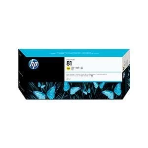Image of HP 81 Yellow Ink Cartridge