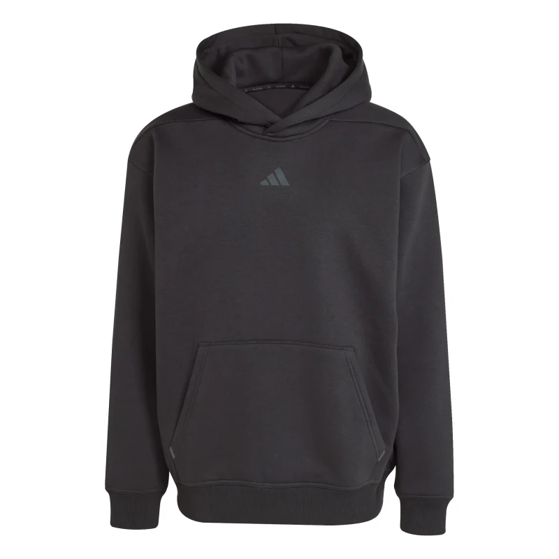 Image of Oversized hooded sweatshirt adidas Power Noir Male 2XL