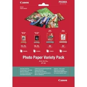 Image of Canon Photo Paper Variety Pack and 10 x 15cm Pack of 20 0775B079